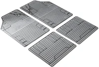 Walser WS_28053 Gumiszőnyeg garnitúra textil hatású 3d felület - white-black - new style kép