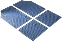 Walser WS_28054 Gumiszőnyeg garnitúra textil hatású 3d felület - blue-black - new style - kép