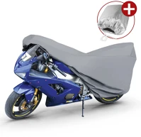 Walser WS_41089 Motortakaró ponyva premium - sport - m méret - 215x95x120 cm szürke - kép