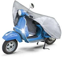 Walser WS_41205 Motortakaró ponyva basic - scooter - s méret - 185x90x100 cm ezüst - kép