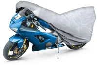 Walser WS_41206 Motortakaró ponyva basic - sport - m méret - 215x95x120 cm ezüst - kép