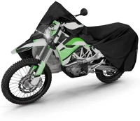 Walser WS_41215 Motortakaró ponyva basic - enduro - xl méret - 255x110x135 cm fekete - kép