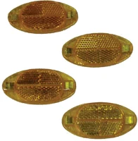 Walser WS_43022 Fényvisszaverő kerékpár küllőprizma 4 db - borostyánsárga - kép