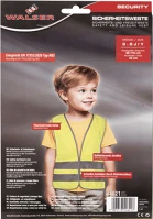 Walser WS_44621 Láthatósági fényvisszaverő mellény - gyerek méret - 3-6 éves kor - kép