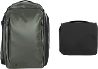 Wandrd TR45-WG-PEPB-1 Transit travel backpack photo bundle 45l wasatch green kép