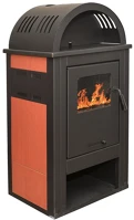 Warnex TERMOELEGANT LUX CSEMPÉS ÍVES Szabadonálló kandalló kép