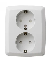 Wave 3274H Süllyesztett, 2 férõhelyes földelt aljzat kép