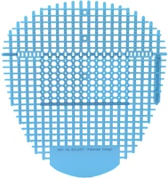 Wave DA503XSZADPISZ-G-OCEAN Piszoár illatosító rács game, oceán illat (kék) kép