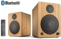 Wavemaster 66372 hangszóró 2.0 - cube mini neo bamboo (36w rms, bluetooth, 3,5mm jack, rca kép