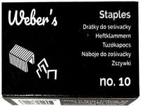 Weber s WEBER`S NO.10 1000 Tűzőkapocs weber`s no.10 1000 darabos kép