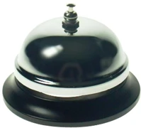 Wedo 624411 Asztali csengő, kerek, fekete kép