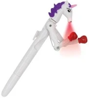 Wedo COR_UW2522299 Unikornis golyóstoll, 1 mm, led fénnyel,  