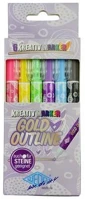 Wedo COR_UW2527006 Filctoll készlet, 1-2 mm, metál arany, 6 különböző színű kontúrral kép