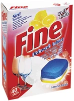 Well done TBY066725 Mosogatógép tabletta 40 x 20 g /doboz fine 5 in1 kép