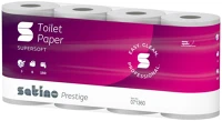 Wepa ALDW071360 Satino  prestige toalettpapír 3 rétegű, fehér, 150 lap, 8 tek/csg 8 csomag/zsák kép