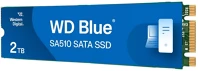 Western digital BLUE SA510 2TB M.2 SATA 2280 SSD WDS200T3B0B Blue sa510 2tb m.2 sata 2280 ssd kép