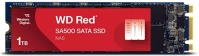 Western digital RED SA500 1TB M.2 SATA 2280 SSD WDS100T1R0B Red sa500 1tb m.2 sata 2280 ssd kép