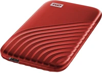 Western digital WDBAGF0010BRD-WESN My passport 1tb usb-c 3.2 gen2 külső ssd piros kép