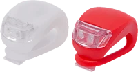 Wheel zone 57069 57069 led-es kerékpár lámpa szett szilikon borítással, 2 db kép