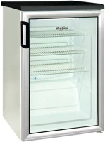 Whirlpool ADN 140 W Adn 140 w üvegajtós hűtőszekrény, aluminium, 85cm magas, kép