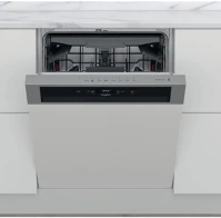 Whirlpool WBC 3C34 PF X Mosogatógép beépíthető 14 teríték félig integrálható kép