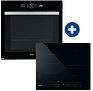 Whirlpool WFS3660CPNE Akzm 8480nb beépíthető sütő +  wfs3660cpne indukciós főzőlap kép