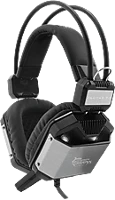 White shark GH-1946B/S Jaguar gamer 7.1 headset mikrofonnal - fekete/ezüst kép