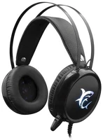 White shark GH-1947 Margay gaming headset black kép
