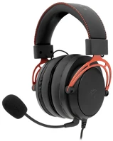 White shark GH-2341B/R Gorilla gh-2341b/r fekete/piros gamer fejhallgató kép