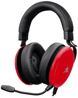 White shark GH-2540R elephant-r  vezetékes gamer fejhallgató mikrofonnal, piros kép