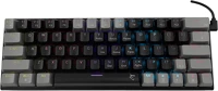 White shark GK-002111-B-G/R-US Wakizashi red switches gaming keyboard black/grey us kép