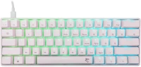 White shark GK-004231W-BR-US Shinobi 2 rgb gaming keyboard white us kép