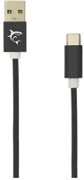 White shark W029807 White shark adder-2 usb-a - type-c (m-m) kábel, 2m, fekete kép
