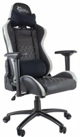 White shark WHITE SHARK NITRO GT White Shark NITRO GT Gamer szék, fekete/fehér kép