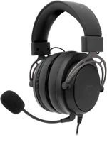 White shark WS GH-2341B/G Gorilla-b/g, gh-2341-b/g gamer fejhallgató, fekete/ezüst, (3.5 jack) kép