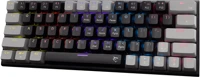 White shark WS GK-002113V2-B-G/R-HU WHITE gk-002113v2/b-g/r-hu fekete/szürke magyar, mechanikus gamer billentyűzet kép