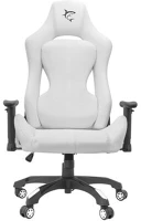 White shark WS MONZA-W WHITE white shark monza-w gamer szék fehér, puha nyak és fej párna, lélegző kép