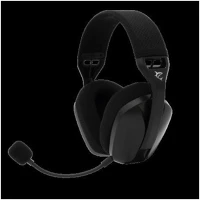 White shark WSP WGH-2443B White shark  gorilla pro  vez.nélküli gamer fejhallgató + mikr. fekete kép