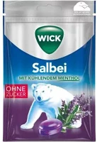 Wick 72 G Zsályás és mentolos torokcukorka cukormentes 72 g kép