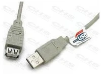 Wiretek WUCBE-3 Kábel usb hosszabbító a-a, 3m, male/female kép
