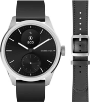 Withings HWA10-BUNDLE 1-ALL-INT bundle scanwatch 2 / 42mm (including leather wristband black noir 20mm) kép