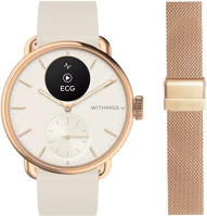 Withings HWA10-BUNDLE 2-ALL-INT Bundle scanwatch 2 / 38mm (including milanese wristband rose gold) - rose gold kép