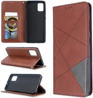Wooze 114682 Samsung galaxy a03s sm-a037f, oldalra nyíló tok, stand, geometria minta kép