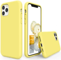 Wooze 116424 Xiaomi redmi 10 / redmi 10 (2022), szilikon tok,  liquid silica gel, sárga kép