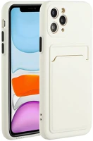 Wooze 122876 Huawei honor x7 / honor play 30 plus, szilikon tok, kártyatartóval kép