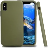 Wooze 124821 Apple iphone 14 pro max, bioplasztik tok, környezetbarát,  bio, sötétzöld kép