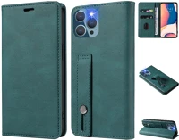 Wooze 133062 Oppo reno8 5g, oldalra nyíló tok, stand, kártyatartóval, kézpánttal kép