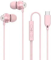 Wooze 138585 Vezetékes sztereó fülhallgató, usb type-c, mikrofon, funkció gomb kép