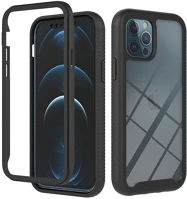 Wooze 138986 Apple iphone 15 pro max, szilikon hátlap és műanyag előlapi tok, elő kép