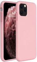 Wooze SP114968 Xiaomi mi 10 5g / 10 pro 5g, szilikon tok,  liquid silica gel, rózsaszín kép
